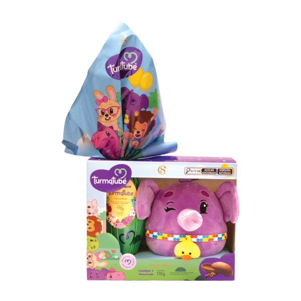 Ovo de Páscoa ao Leite Almofada TurmaTube 170g